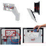 Комплект ALCAPLAST SET 4v1 AM101/1120-41 RU M678-0001 для установки унитаза с черной панелью смыва